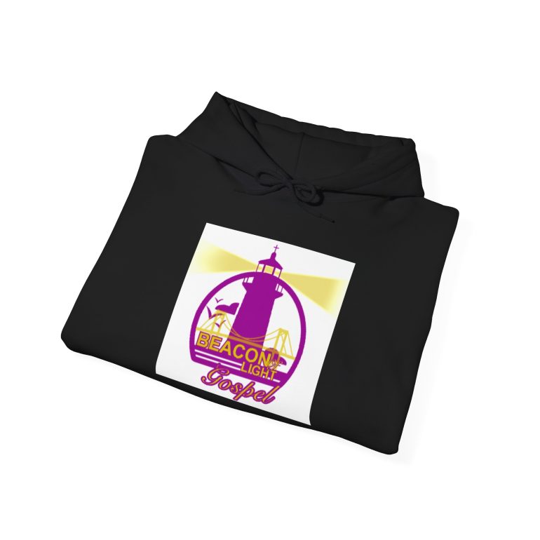 Beacon Of Light Gospel Radio Station Unisex Hooded Sweatshirt - Image 12