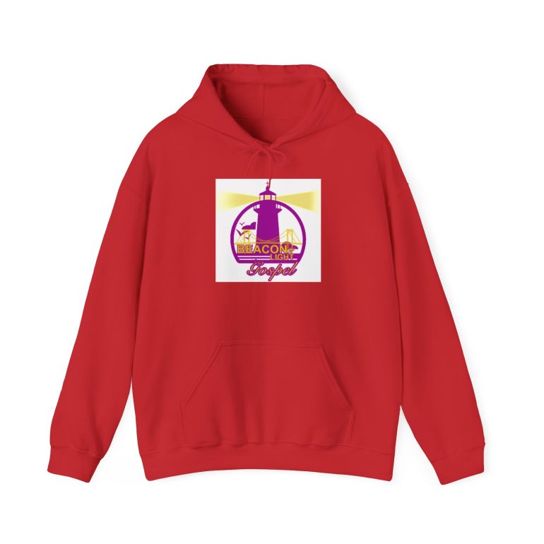 Beacon Of Light Gospel Radio Station Unisex Hooded Sweatshirt - Image 45