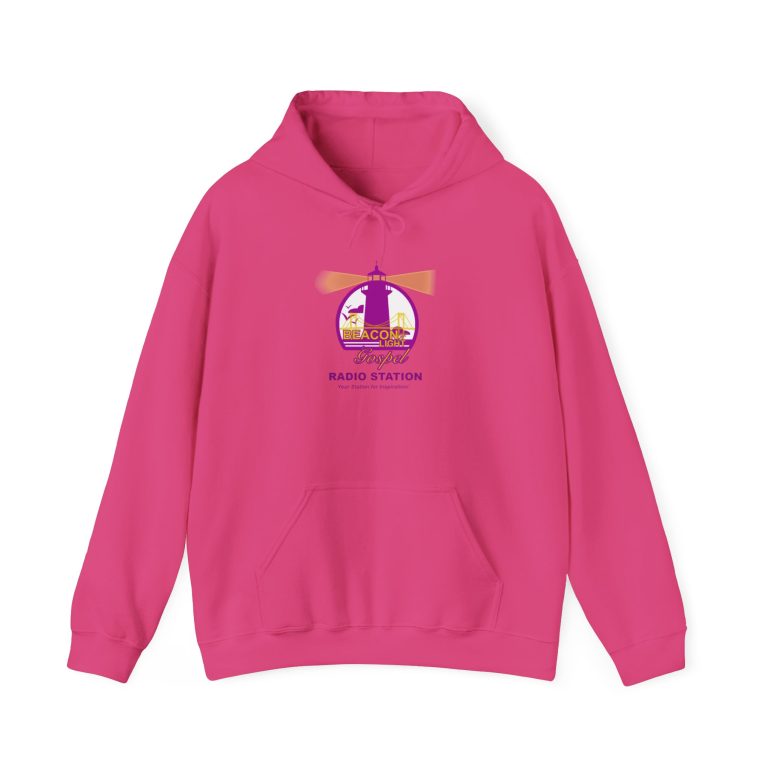 Beacon Of Light Gospel Radio Station Unisex Hooded Sweatshirt - Image 41