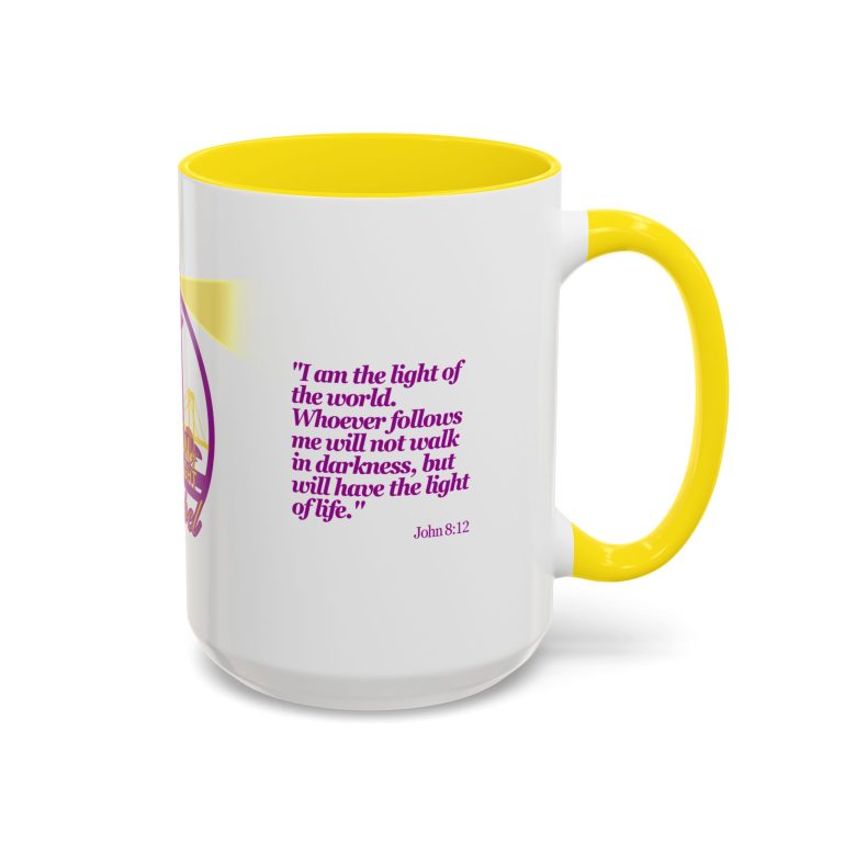 Beacon of Light Gospel Accent Coffee Mug, 11oz with Bible Verses - Image 22