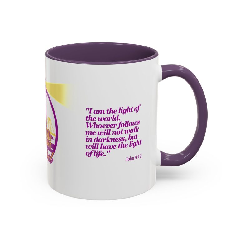 Beacon of Light Gospel Accent Coffee Mug, 11oz with Bible Verses - Image 10