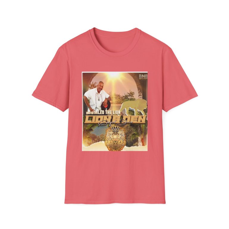 The Lion's Den Show T-Shirt - Unisex Softstyle - Image 9