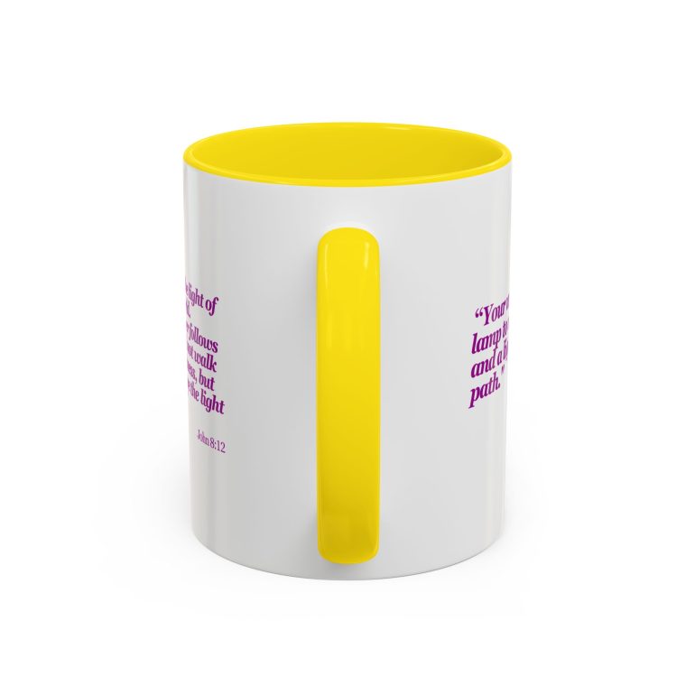 Beacon of Light Gospel Accent Coffee Mug, 11oz with Bible Verses - Image 16