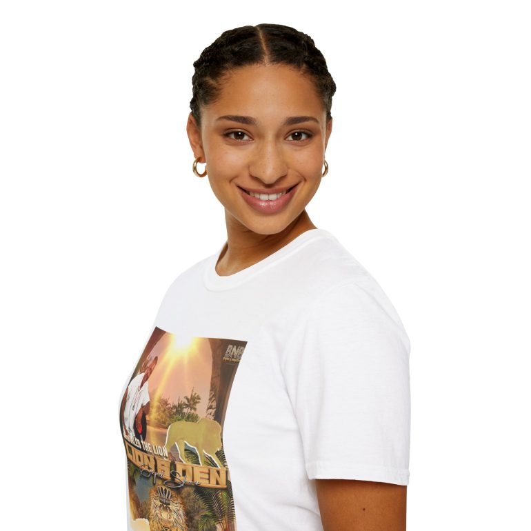 The Lion's Den Show T-Shirt - Unisex Softstyle - Image 5