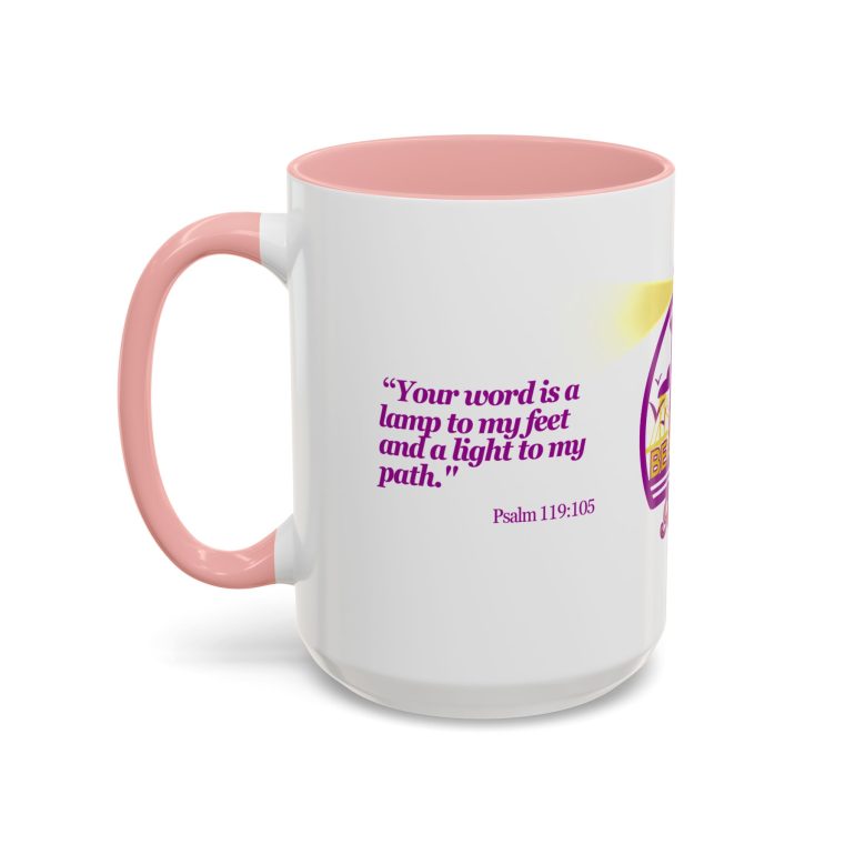 Beacon of Light Gospel Accent Coffee Mug, 11oz with Bible Verses - Image 7
