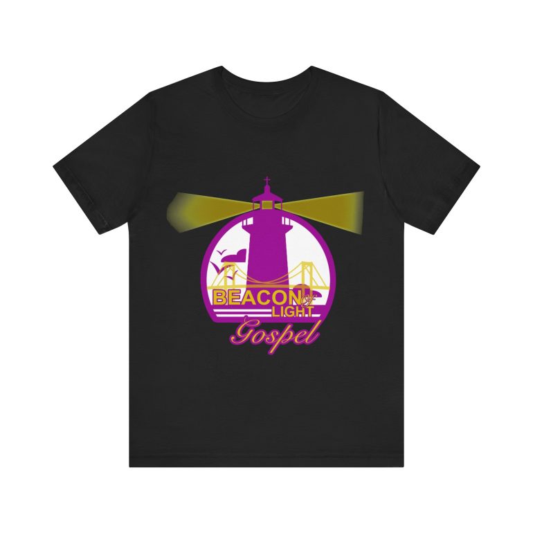 Beacon Of Light Gospel Radio Station Unisex Jersey Short Sleeve Tee - Image 5