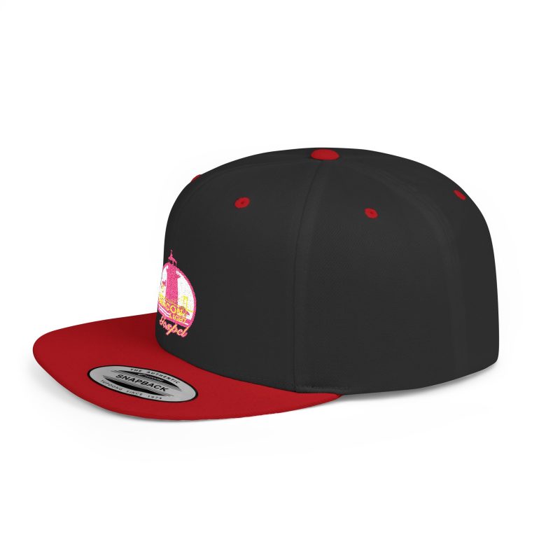 Beacon of Light Gospel Coastal Lighthouse Flat Bill Snapback Hat - Image 30