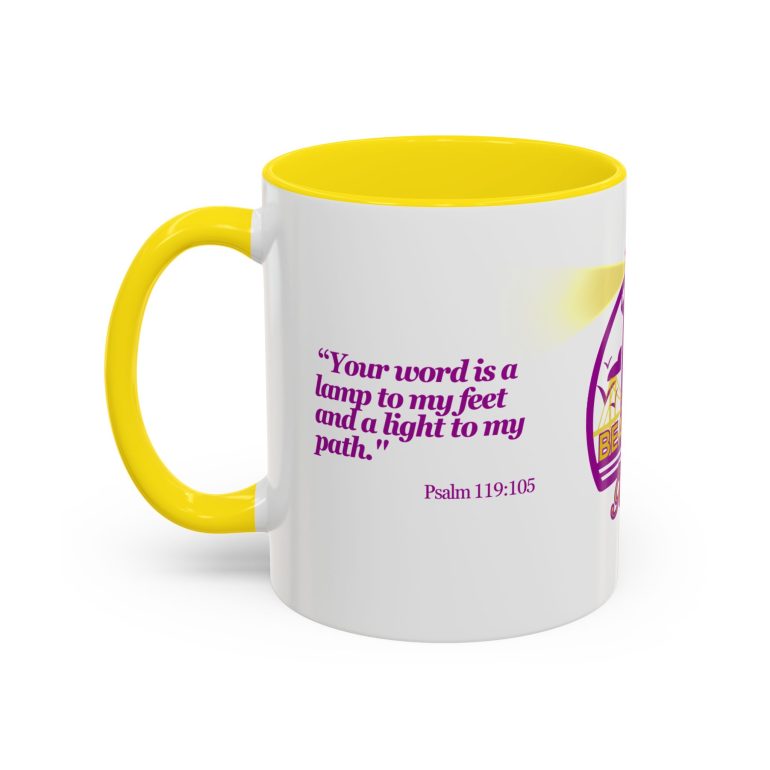 Beacon of Light Gospel Accent Coffee Mug, 11oz with Bible Verses - Image 15