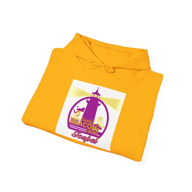 Beacon Of Light Gospel Radio Station Unisex Hooded Sweatshirt - Image 16