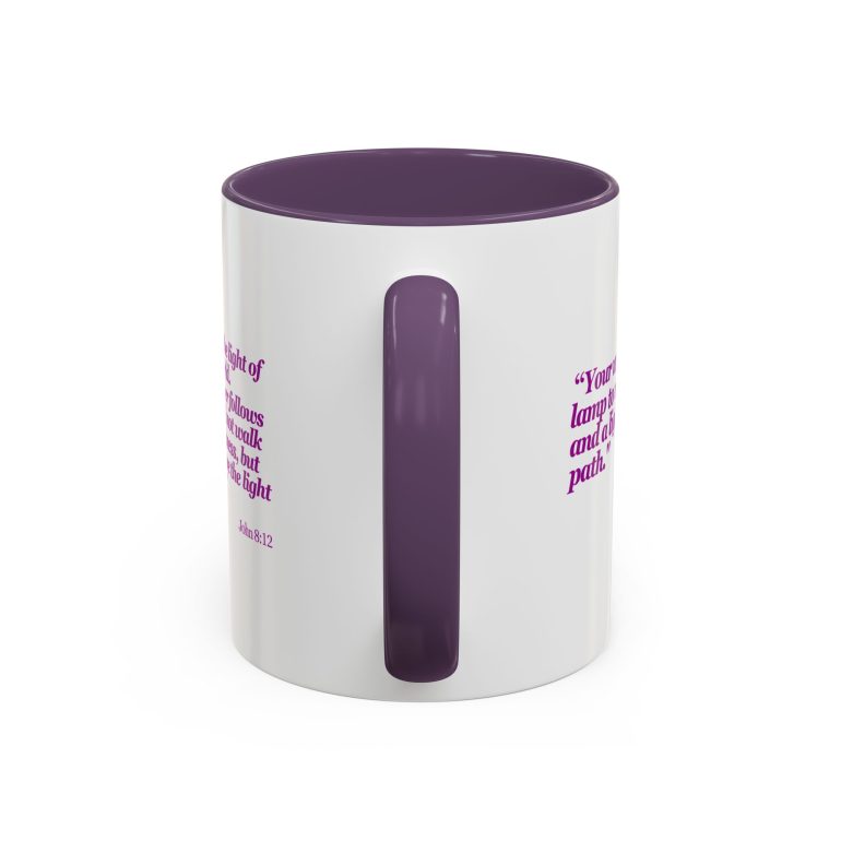 Beacon of Light Gospel Accent Coffee Mug, 11oz with Bible Verses - Image 12