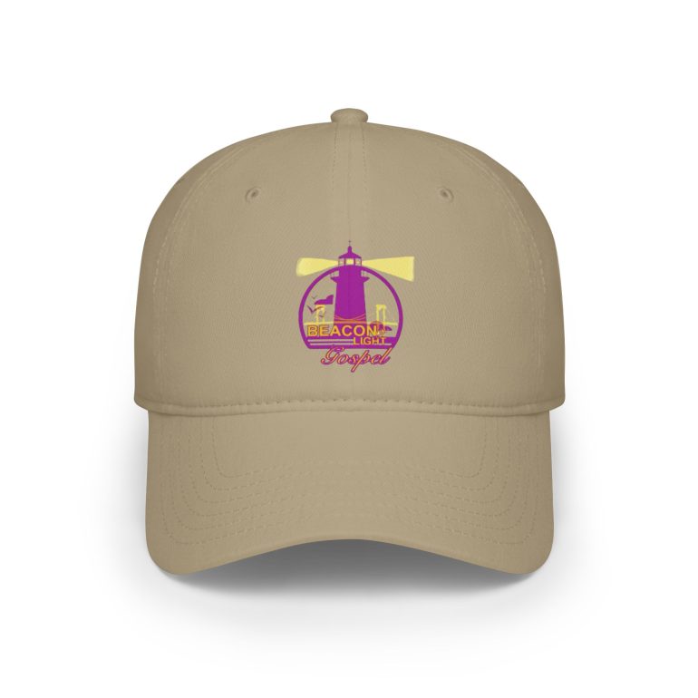 Beacon Light Gospel Red Low Profile Baseball Cap - Image 7