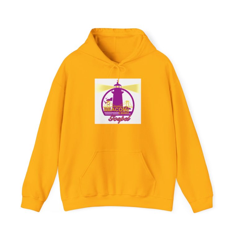 Beacon Of Light Gospel Radio Station Unisex Hooded Sweatshirt - Image 13