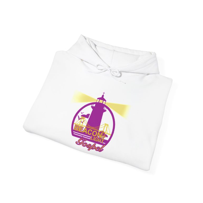 Beacon Of Light Gospel Radio Station Unisex Hooded Sweatshirt - Image 4