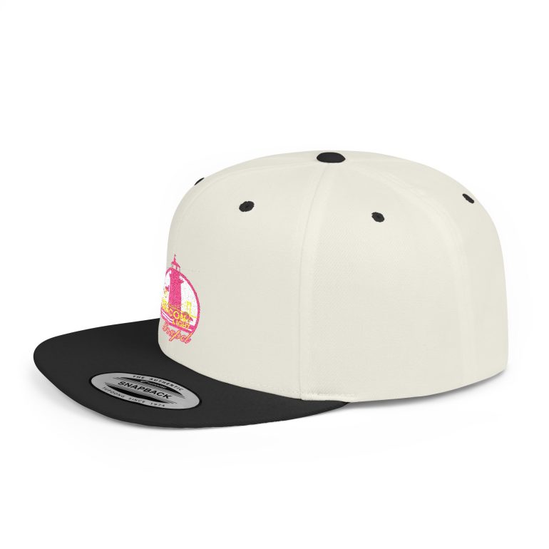 Beacon of Light Gospel Coastal Lighthouse Flat Bill Snapback Hat - Image 21