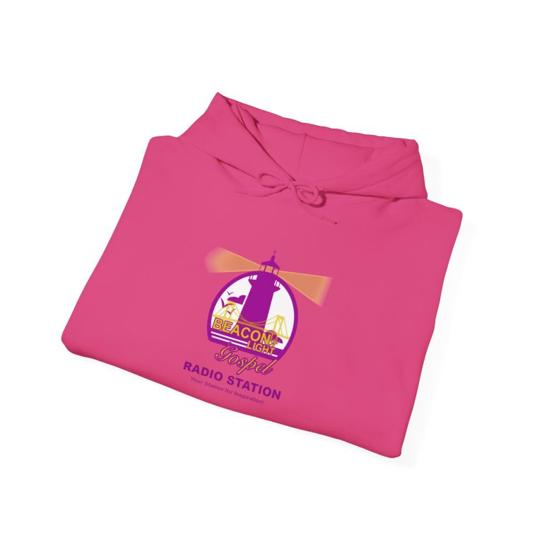 Beacon Of Light Gospel Radio Station Unisex Hooded Sweatshirt - Image 44
