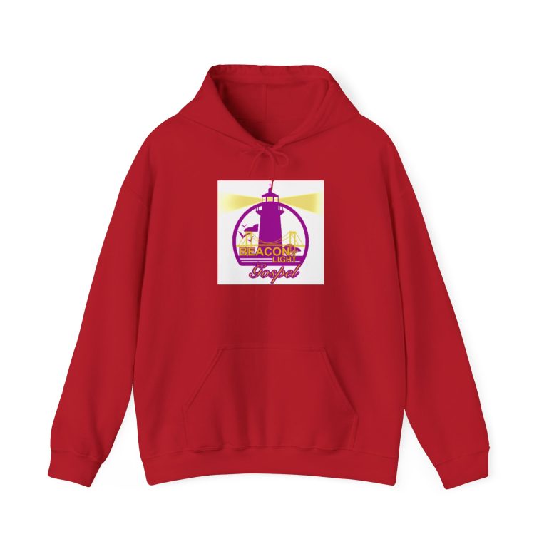 Beacon Of Light Gospel Radio Station Unisex Hooded Sweatshirt - Image 49