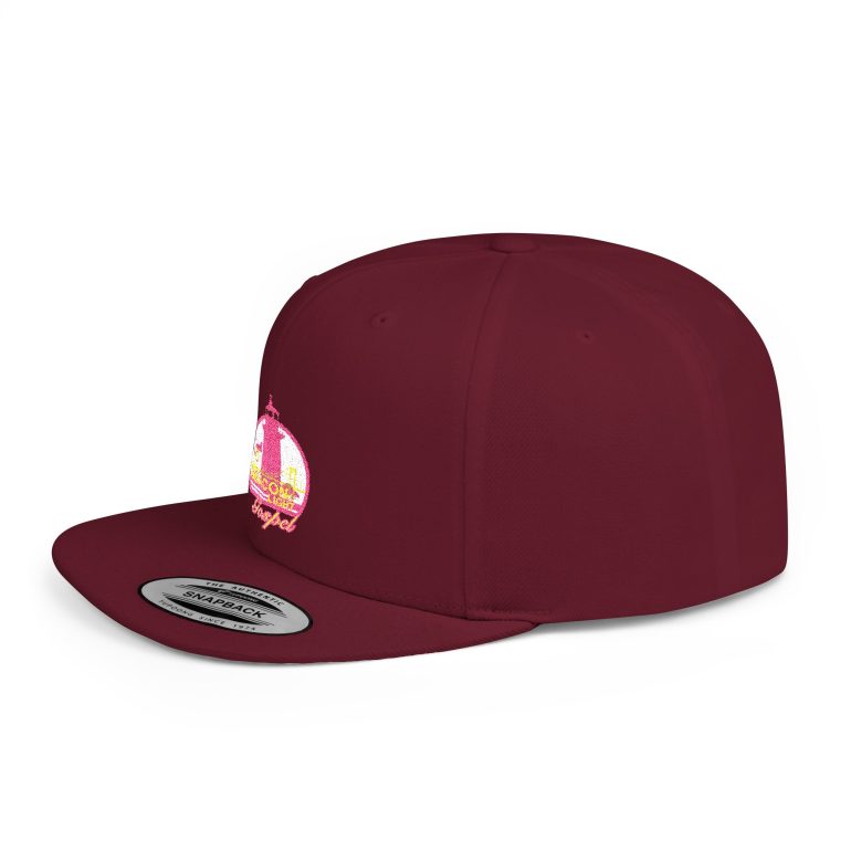 Beacon of Light Gospel Coastal Lighthouse Flat Bill Snapback Hat - Image 27