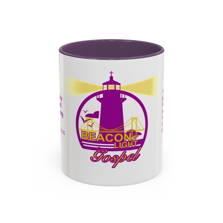 Beacon of Light Gospel Accent Coffee Mug, 11oz with Bible Verses - Image 9