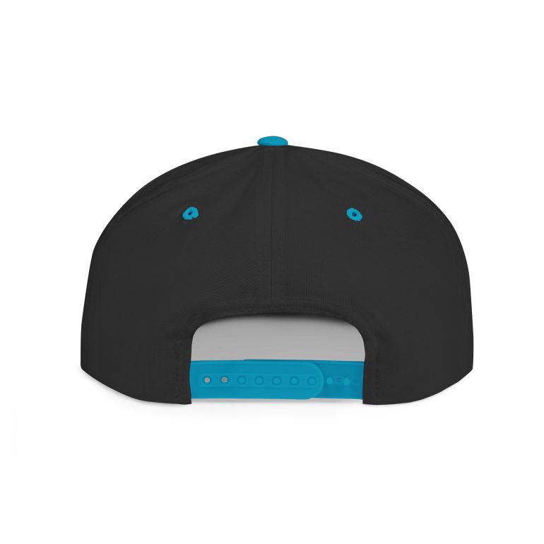 Beacon of Light Gospel Coastal Lighthouse Flat Bill Snapback Hat - Image 32