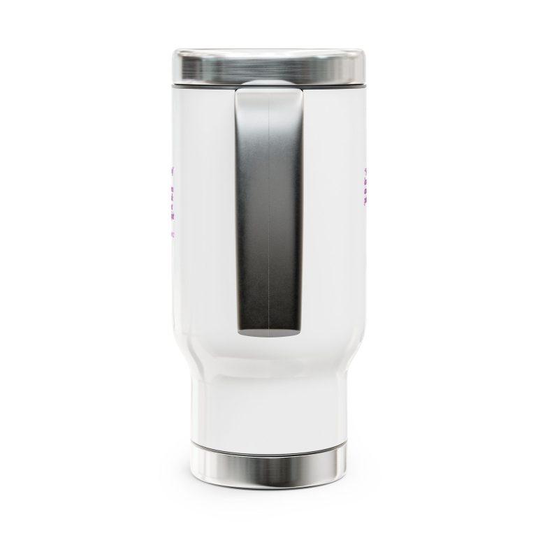 Beacon of Light Gospel Radio Stainless Steel Travel Mug, 14oz - Image 2