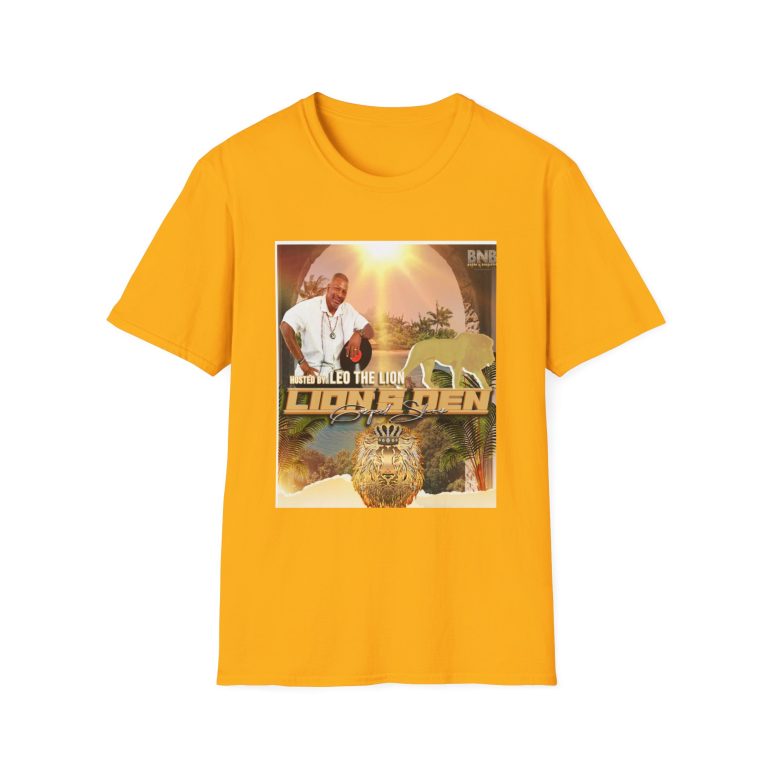 The Lion's Den Show T-Shirt - Unisex Softstyle - Image 25