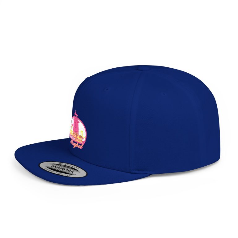 Beacon of Light Gospel Coastal Lighthouse Flat Bill Snapback Hat - Image 15